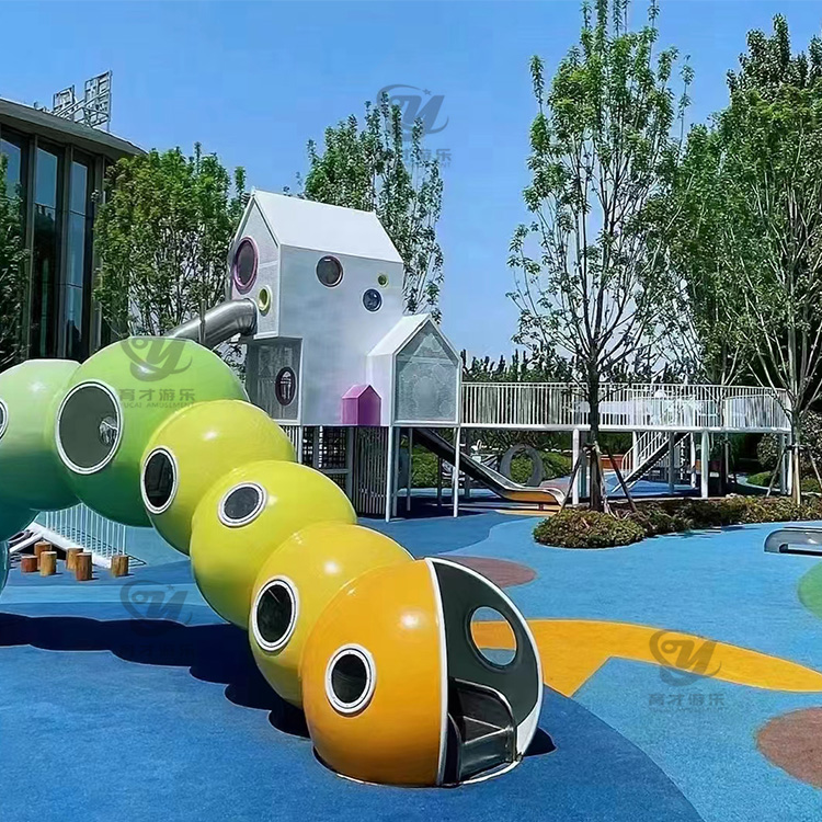 戶外非標(biāo)滑梯定制_非標(biāo)不銹鋼兒童滑梯_大型戶外組合滑梯(圖2) 微信圖片_20220513095247.jpg