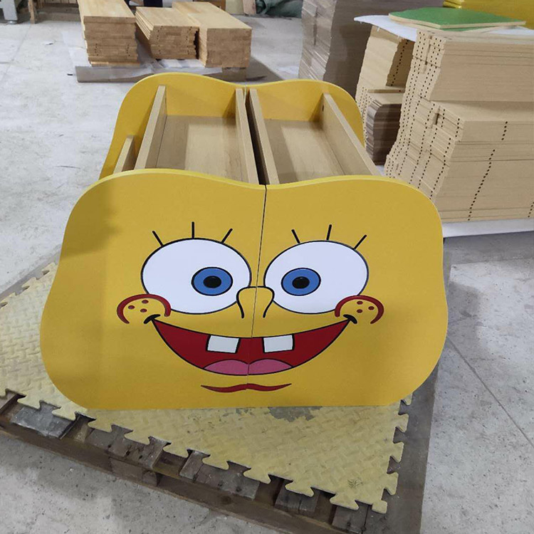 幼兒園書架_幼兒園書柜_兒童實木書架(圖2) YC38-04010-1.jpg