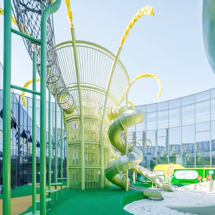 戶外不銹鋼兒童滑梯_景區(qū)大型兒童滑梯_室外不銹鋼滑梯(圖1) 60.jpg